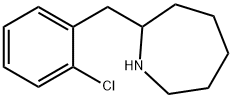 HEXAHYDRO-2-[(2-CHLOROPHENYL)METHYL]-1H-AZEPINE 结构式