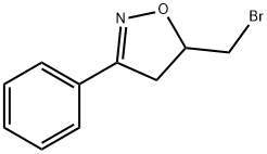 5-(溴甲基)-3-苯基-4,5-二氢异噁唑 结构式
