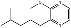 2-甲氧基-3-异己基吡嗪, 68844-95-1, 结构式