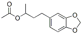 3-(1,3-benzodioxol-5-yl)-1-methylpropyl acetate Structure