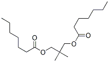 Neopentyl glycol diheptanoate Struktur