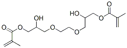 ethylenebis[oxy(2-hydroxypropane-1,3-diyl)] dimethacrylate Structure