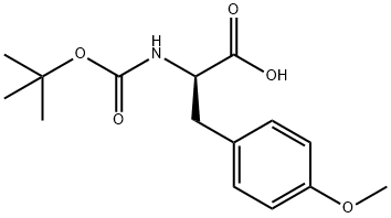 N-BOC-4-甲氧基-D-苯基丙氨酸, 68856-96-2, 结构式