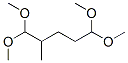 4-(dimethoxymethyl)-1,1-dimethoxypentane 结构式