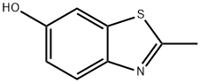 2-甲基-6-羟基苯并噻唑, 68867-18-5, 结构式