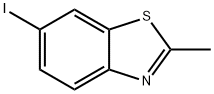 6-IODO-2-METHYL-1,3-BENZOTHIAZOLE 90, 68867-20-9, 结构式