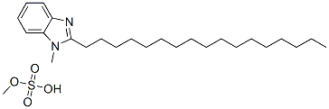 2-heptadecyl-1-methyl-1H-benzimidazole methyl sulphate|