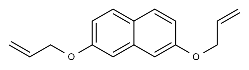 2,7-Bis(2-propenyloxy)naphthalene Structure