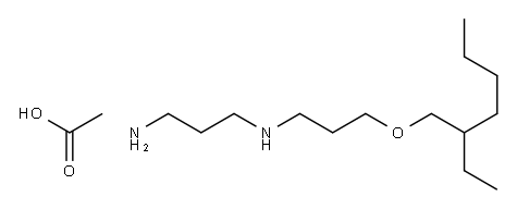 N-[3-[(2-ethylhexyl)oxy]propyl]propane-1,3-diamine monoacetate|