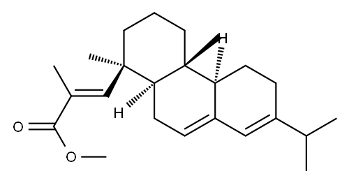 [1R-(1alpha,4abeta,4balpha,10aalpha)]-[1,2,3,4,4a,4b,5,6,10,10a-decahydro-7-isopropyl-1,4a-dimethyl-1-phenanthryl]methyl methacrylate 结构式