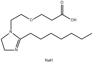 sodium 3-[2-(2-heptyl-4,5-dihydro-1H-imidazol-1-yl)ethoxy]propionate|3-[2-(2-庚基-4,5-二氢-1H-咪唑-1-基)乙氧]-丙酸钠盐