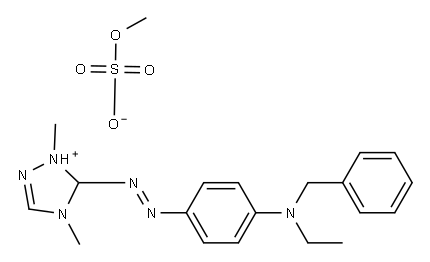 5-[[4-[benzylethylamino]phenyl]azo]-1,4-dimethyl-1H-1,2,4-triazolium methyl sulphate|