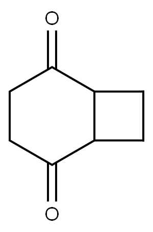 Bicyclo[4.2.0]octane-2,5-dione 结构式