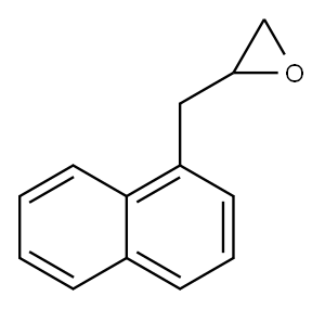 1-Naphthylpropylene oxide Structure