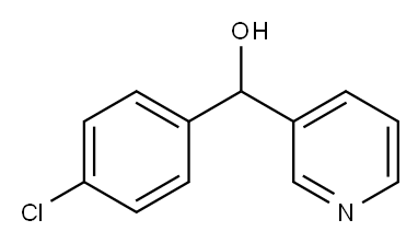 (4-chlorophenyl)(pyridin-3-yl)Methanol Structure