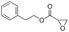 2-Oxiranecarboxylic acid 2-phenylethyl ester Structure