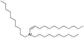 (Z)-didecyl(dodec-1-enyl)aluminium Structure