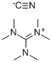 六甲基胍氰化物, 68897-45-0, 结构式