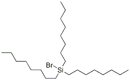 bromotrioctylsilane Structure