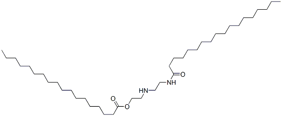 2-[[2-[(1-oxooctadecyl)amino]ethyl]amino]ethyl stearate 结构式
