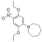 1-(2,5-Diethoxy-4-nitrophenyl)hexahydro-1H-azepine 结构式