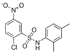 2-chloro-5-nitro-N-(2,4-xylyl)benzenesulphonamide 结构式