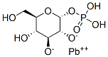 alpha-d-Glucopyranose, 1-(dihydrogen phosphate), lead salt 结构式
