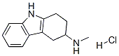 N-methyl-2,3,4,9-tetrahydro-1H-carbazol-3-amine hydrochloride 结构式
