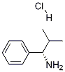 (S)-2-甲基-1-苯基丙-1-胺盐酸盐 结构式