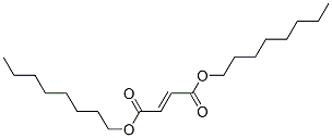 dioctyl (E)-but-2-enedioate 结构式
