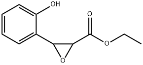 ethyl 3-(2-hydroxyphenyl)oxirane-2-carboxylate 结构式