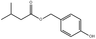 (4-hydroxyphenyl)methyl 3-methylbutanoate 结构式