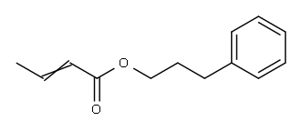 PHENYL-3-PROPYL-CROTONATE 结构式