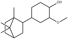 2-methoxy-4-(1,7,7-trimethylbicyclo[2.2.1]hept-2-yl)cyclohexan-1-ol 结构式