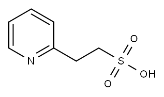 2-(2-吡啶基)乙磺酸, 68922-18-9, 结构式