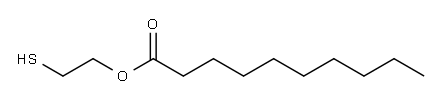 2-mercaptoethyl decanoate 结构式