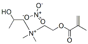 [2-hydroxypropyl]dimethyl[2-[(2-methyl-1-oxoallyl)oxy]ethyl]ammonium nitrate 结构式