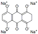 tetrasodium 2,3-dihydro-1,4,5,8-tetraoxidoanthraquinone 结构式