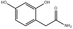2,4-Dihydroxybenzeneacetamide Structure