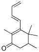 3-[(E)-1,3-Butadienyl]-2,4,4,5-tetramethyl-2-cyclohexen-1-one|