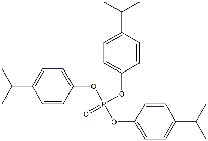 Isopropylphenyl phosphate Structure