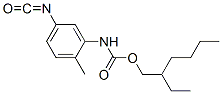 2-ethylhexyl (5-isocyanato-2-methylphenyl)-carbamate 结构式