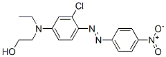 2-[[3-chloro-4-[(4-nitrophenyl)azo]phenyl]ethylamino]ethanol Structure