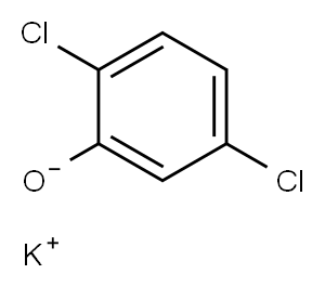 potassium 2,5-dichlorophenolate Structure