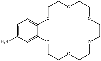 4'-氨基苯并-18-冠醚-6 结构式
