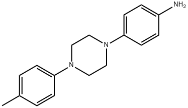 1-(4-METHYLPHENYL)-4-(4-AMINOPHENYL ) PIPERAZINE 结构式