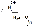 Siloxanes and Silicones, di-Me, Me hydrogen, dehydrogenated, reaction products with N-ethyl-N-hydroxyethanamine Structure