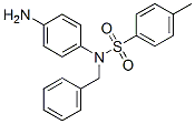 4'-amino-N-benzyltoluene-4-sulphonanilide 结构式