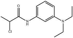 2-Chloro-N-[3-(diethylamino)phenyl]propanamide Structure