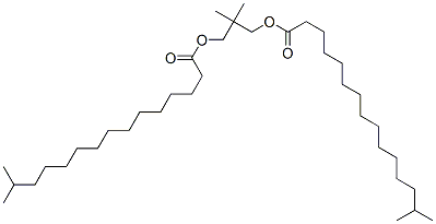 2,2-dimethyl-1,3-propanediyl diisohexadecanoate 结构式